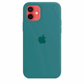 Husa Silicon pentru iPhone 12 Mini, Pine Green MOFT